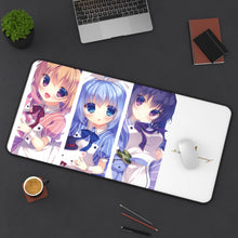 Load image into Gallery viewer, Is The Order A Rabbit? Mouse Pad (Desk Mat) On Desk