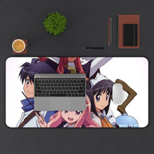 Load image into Gallery viewer, Zero No Tsukaima Mouse Pad (Desk Mat) With Laptop