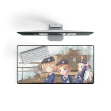 Load image into Gallery viewer, Girls und Panzer Mouse Pad (Desk Mat) On Desk