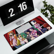 Load image into Gallery viewer, Monogatari (Series) Mouse Pad (Desk Mat) With Laptop