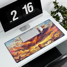 Load image into Gallery viewer, Your Name. Mouse Pad (Desk Mat) With Laptop