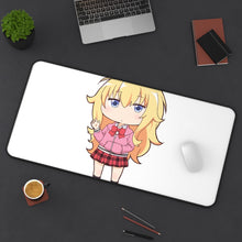 Load image into Gallery viewer, Gabriel DropOut Gabriel Tenma White Mouse Pad (Desk Mat) On Desk
