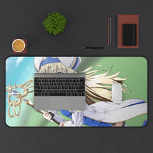 Load image into Gallery viewer, Goblin Slayer Goblin Slayer, Priestess Mouse Pad (Desk Mat) With Laptop