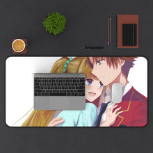 Load image into Gallery viewer, Classroom Of The Elite Mouse Pad (Desk Mat) With Laptop