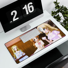 Load image into Gallery viewer, Girls und Panzer Mouse Pad (Desk Mat) With Laptop