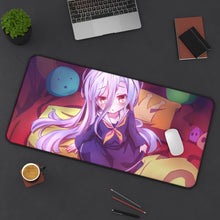 Load image into Gallery viewer, Shiro Mouse Pad (Desk Mat) On Desk