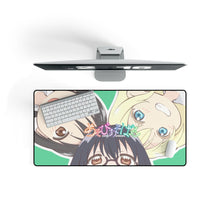 Load image into Gallery viewer, Asobi Asobase Mouse Pad (Desk Mat) On Desk