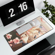 Load image into Gallery viewer, Anime Girl Mouse Pad (Desk Mat) With Laptop