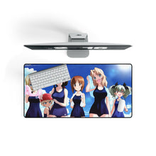 Load image into Gallery viewer, Girls und Panzer Mouse Pad (Desk Mat) On Desk