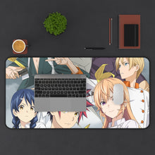 Load image into Gallery viewer, Satoshi Isshiki Erina Nakiri Mouse Pad (Desk Mat) With Laptop