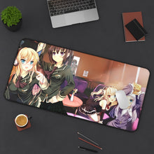 Load image into Gallery viewer, Boku Wa Tomodachi Ga Sukunai Sena Kashiwazaki, Yozora Mikazuki, Kodaka Hasegawa, Kobato Hasegawa, Rika Shiguma Mouse Pad (Desk Mat) On Desk