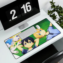 Load image into Gallery viewer, Kirito, Alice, Eugeo, Sword Art Online Alicization, 8K, #4.1916 Mouse Pad (Desk Mat)