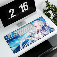 Load image into Gallery viewer, Anime Girl Mouse Pad (Desk Mat) With Laptop