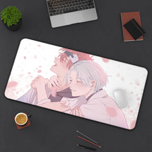 Load image into Gallery viewer, SK8 The Infinity Mouse Pad (Desk Mat) On Desk