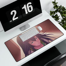Load image into Gallery viewer, Busujima Saeko Mouse Pad (Desk Mat) With Laptop