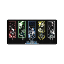 Load image into Gallery viewer, Black Rock Shooter Dead Master, Strength, Black Gold Saw, Chariot Mouse Pad (Desk Mat)