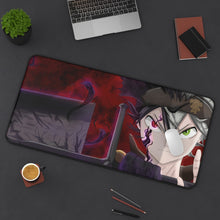 Load image into Gallery viewer, Black Clover Asta Mouse Pad (Desk Mat) On Desk