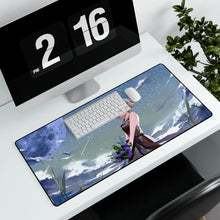 Load image into Gallery viewer, Anime Girl Mouse Pad (Desk Mat) With Laptop
