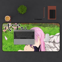 Load image into Gallery viewer, Shikimori's Not Just A Cutie Mouse Pad (Desk Mat) With Laptop