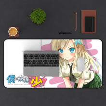 Load image into Gallery viewer, Boku Wa Tomodachi Ga Sukunai Mouse Pad (Desk Mat) With Laptop