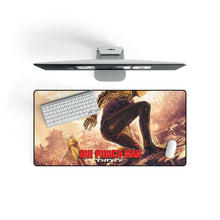 Load image into Gallery viewer, Saitama and Genos Mouse Pad (Desk Mat) On Desk