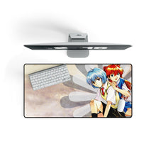 Load image into Gallery viewer, Anime Neon Genesis Evangelion Mouse Pad (Desk Mat) On Desk