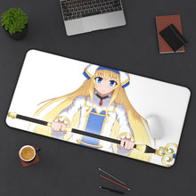 Load image into Gallery viewer, Goblin Slayer Goblin Slayer, Priestess Mouse Pad (Desk Mat) On Desk