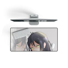 Load image into Gallery viewer, Mieruko-chan Mouse Pad (Desk Mat) On Desk