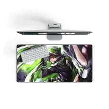Load image into Gallery viewer, Ashuramaru, Hyakuya Yuuichirou Mouse Pad (Desk Mat) On Desk