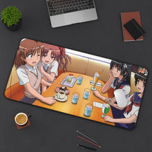 Load image into Gallery viewer, A Certain Scientific Railgun Mouse Pad (Desk Mat) On Desk