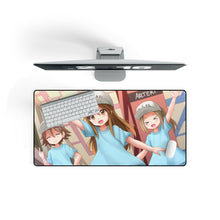 Load image into Gallery viewer, Cells at Work! Hataraku Saibou Mouse Pad (Desk Mat) On Desk