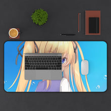 Load image into Gallery viewer, Saekano: How To Raise A Boring Girlfriend Mouse Pad (Desk Mat) With Laptop