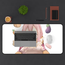 Load image into Gallery viewer, Laid-Back Camp Mouse Pad (Desk Mat) With Laptop