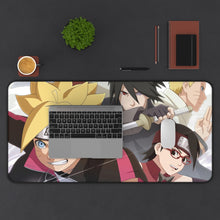 Load image into Gallery viewer, Boruto Mouse Pad (Desk Mat) With Laptop