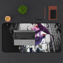 Load image into Gallery viewer, Monogatari (Series) Mouse Pad (Desk Mat) With Laptop