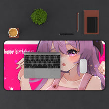 Load image into Gallery viewer, When They Cry Mouse Pad (Desk Mat) With Laptop