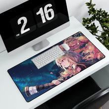 Load image into Gallery viewer, Anime Girl Mouse Pad (Desk Mat) With Laptop