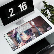 Load image into Gallery viewer, Anime Girl Mouse Pad (Desk Mat) With Laptop