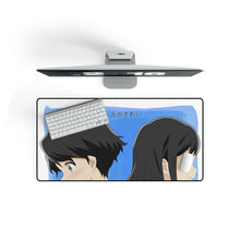 Load image into Gallery viewer, Tsuki ga Kirei Mouse Pad (Desk Mat)