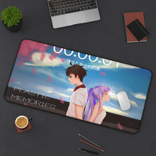 Load image into Gallery viewer, Plastic Memories Isla, Tsukasa Mizugaki Mouse Pad (Desk Mat) On Desk