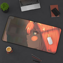 Load image into Gallery viewer, Darling In The FranXX Mouse Pad (Desk Mat) On Desk