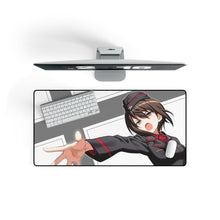 Load image into Gallery viewer, Girls und Panzer Mouse Pad (Desk Mat) On Desk