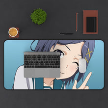 Load image into Gallery viewer, My Teen Romantic Comedy SNAFU Komachi Hikigaya Mouse Pad (Desk Mat) With Laptop