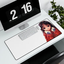 Load image into Gallery viewer, Anime Girl Mouse Pad (Desk Mat) With Laptop