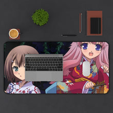 Load image into Gallery viewer, Baka And Test Mouse Pad (Desk Mat) With Laptop