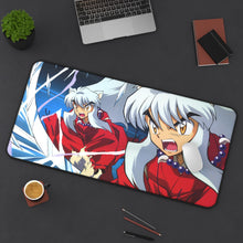 Load image into Gallery viewer, InuYasha Mouse Pad (Desk Mat) On Desk