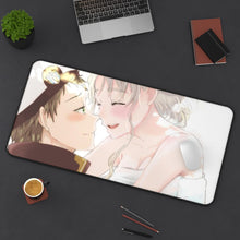 Load image into Gallery viewer, Happy Wedding! Mouse Pad (Desk Mat) On Desk
