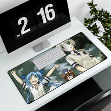 Load image into Gallery viewer, Magical Girl Lyrical Nanoha Mouse Pad (Desk Mat) With Laptop