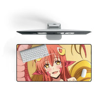 Load image into Gallery viewer, Monster Musume Mouse Pad (Desk Mat) On Desk