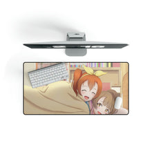 Load image into Gallery viewer, Honoka Kousaka & Kotori Minami Mouse Pad (Desk Mat)